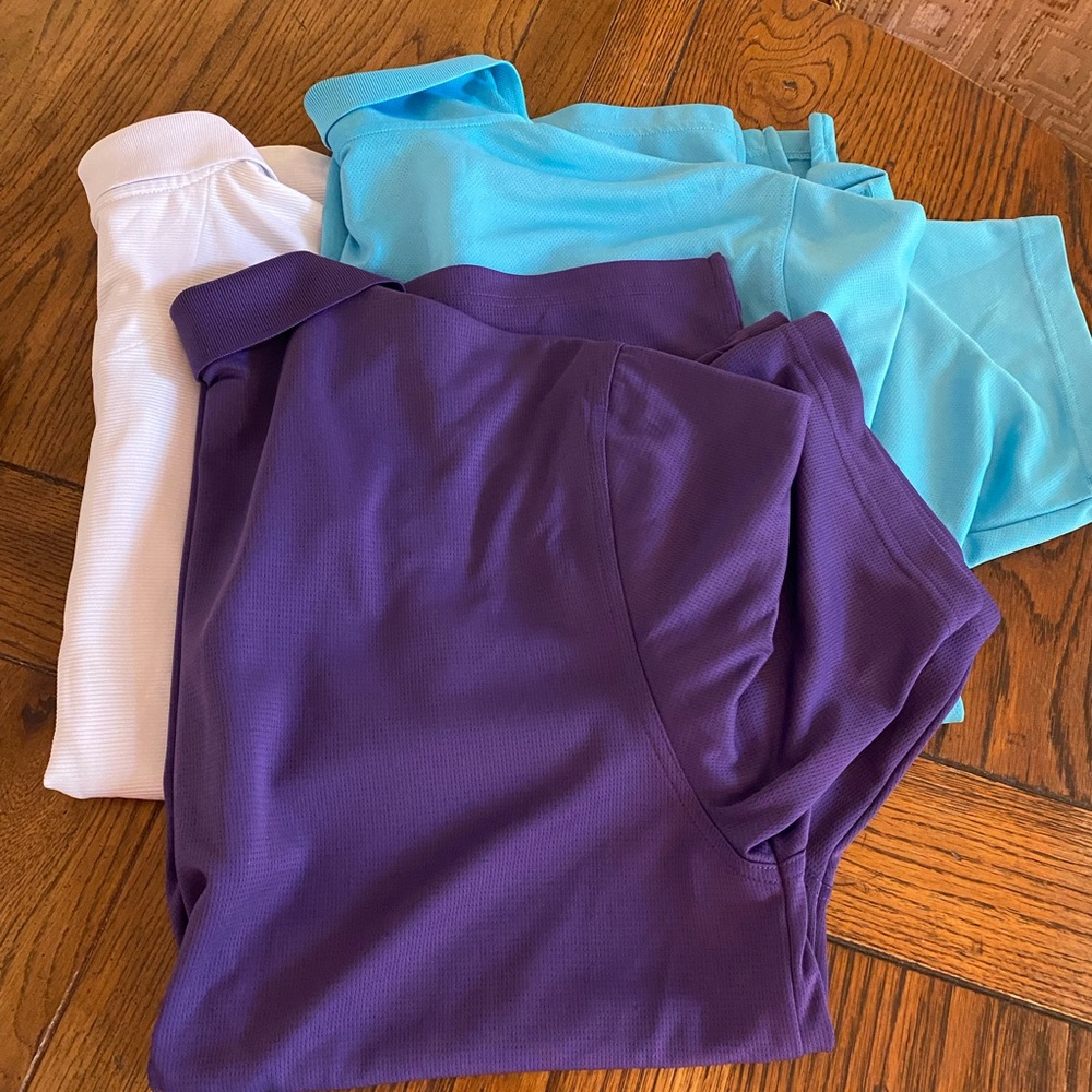 Lot of 3 men’s XL golf shirts